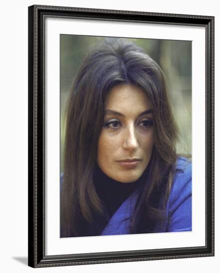 French Actress Anouk Aimee-Bill Eppridge-Framed Premium Photographic Print