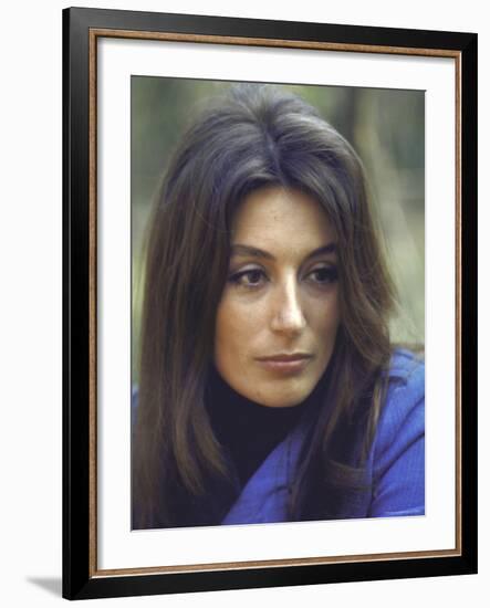 French Actress Anouk Aimee-Bill Eppridge-Framed Premium Photographic Print