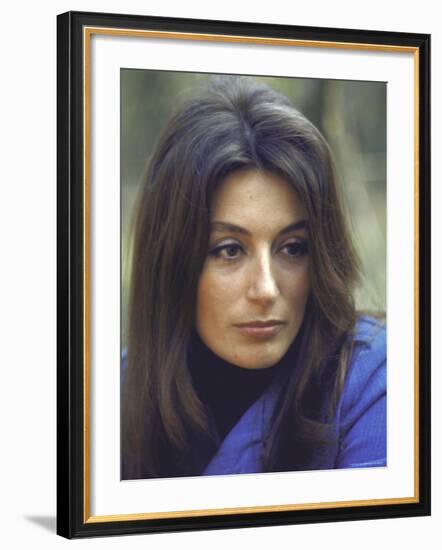 French Actress Anouk Aimee-Bill Eppridge-Framed Premium Photographic Print