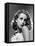 French actress Danielle Darrieux, 1938 (b/w photo)-null-Framed Stretched Canvas