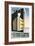 French Ad for Steamship Line Port, Dunkirk-null-Framed Giclee Print