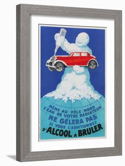 French Advertisement for Anti-Freeze-null-Framed Giclee Print