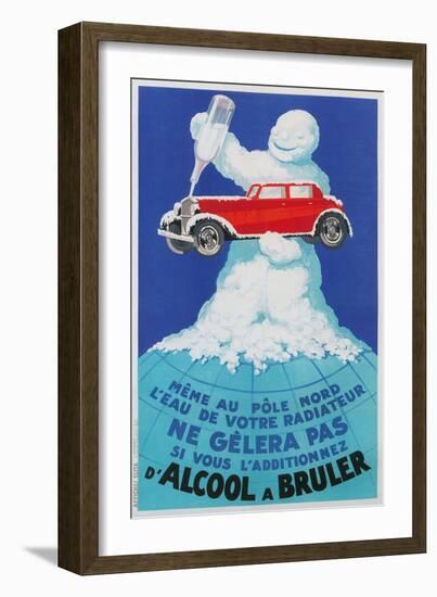 French Advertisement for Anti-Freeze-null-Framed Giclee Print