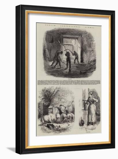 French Agricultural Scenes-Charles Emile Jacque-Framed Giclee Print