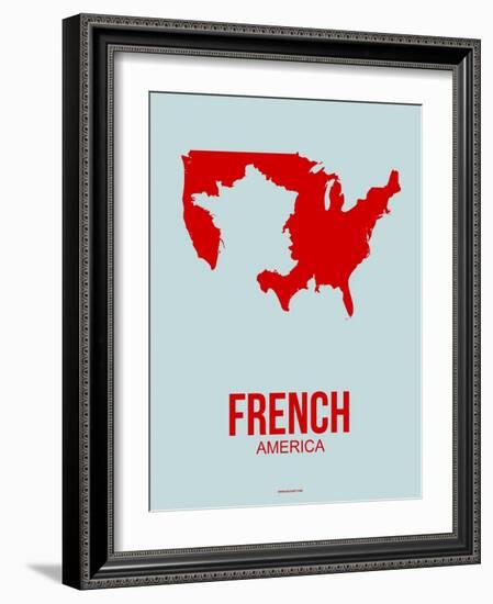 French America Poster 1-NaxArt-Framed Art Print