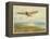 French-American Aviator John Moisant Flies Paris-London in His Bleriot Monoplane-null-Framed Stretched Canvas