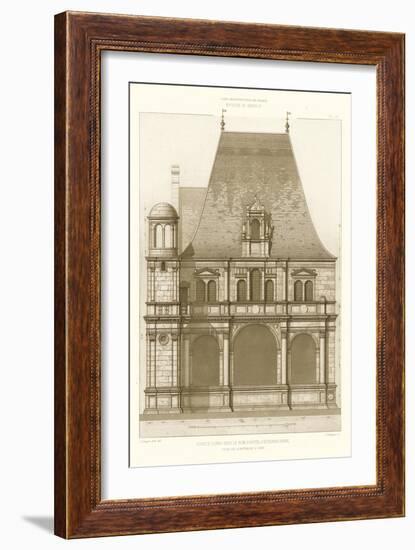 French Architecture II-Eugene Rouyer-Framed Art Print