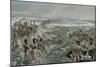 French Army Crossing the Niemen-Felicien Baron De Myrbach-rheinfeld-Mounted Giclee Print