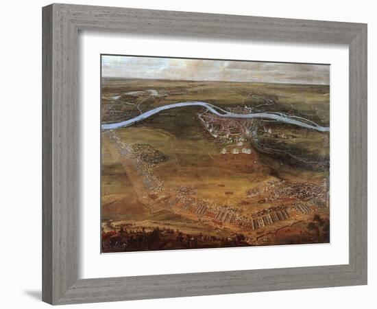 French Army Encampment at the Siege of Maastricht, 29 June 1673-Jean Paul-Framed Giclee Print