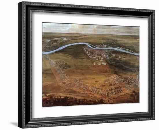 French Army Encampment at the Siege of Maastricht, 29 June 1673-Jean Paul-Framed Giclee Print