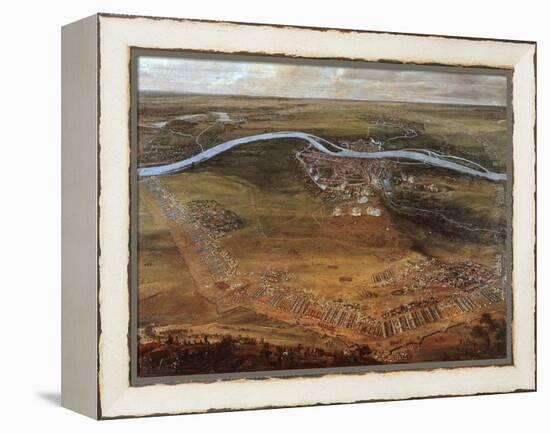 French Army Encampment at the Siege of Maastricht, 29 June 1673-Jean Paul-Framed Premier Image Canvas