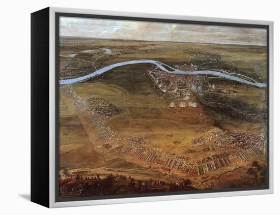 French Army Encampment at the Siege of Maastricht, 29 June 1673-Jean Paul-Framed Premier Image Canvas