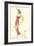 French Art Deco Fashion, Puppy-Found Image Press-Framed Giclee Print