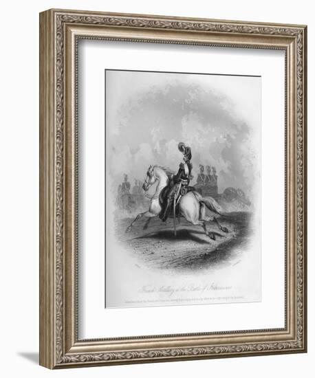 French Artillery at the Battle of Inkermann, 1854-G Greatbach-Framed Giclee Print