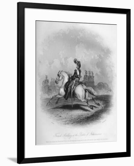 French Artillery at the Battle of Inkermann, 1854-G Greatbach-Framed Giclee Print