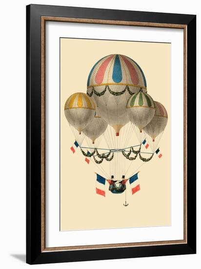 French Ballons-null-Framed Art Print