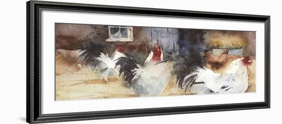 French Barn Yard-Kate Osborne-Framed Giclee Print