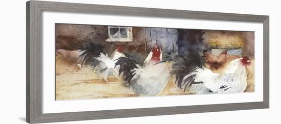 French Barn Yard-Kate Osborne-Framed Giclee Print