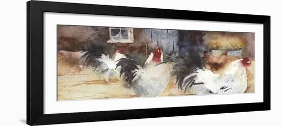 French Barn Yard-Kate Osborne-Framed Giclee Print