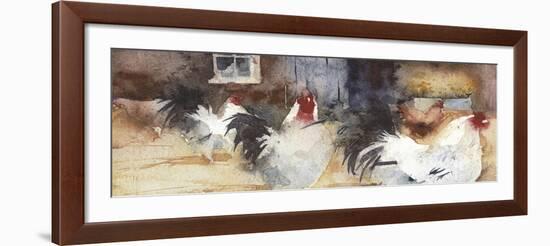 French Barn Yard-Kate Osborne-Framed Giclee Print