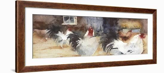 French Barn Yard-Kate Osborne-Framed Giclee Print