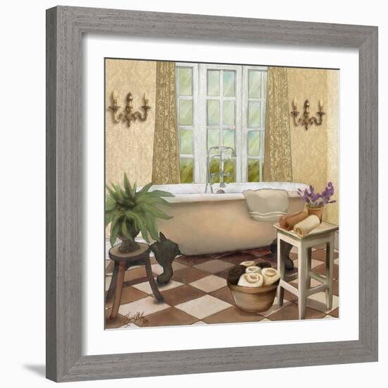 French Bath I-Elizabeth Medley-Framed Art Print