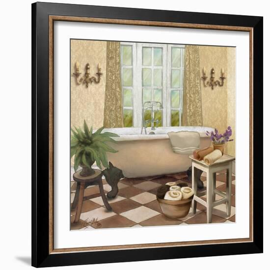 French Bath I-Elizabeth Medley-Framed Art Print