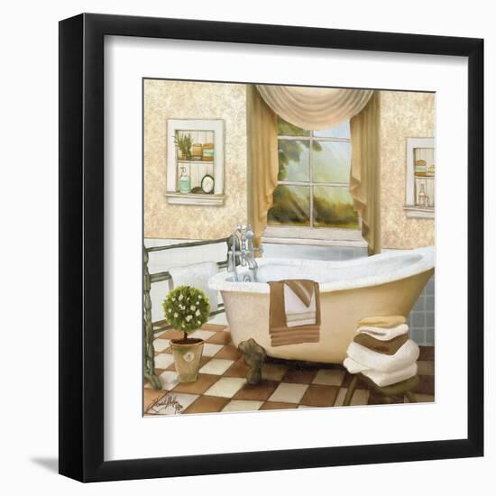 French Bath II-Elizabeth Medley-Framed Art Print