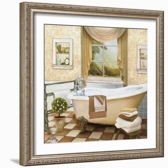 French Bath II-Elizabeth Medley-Framed Art Print