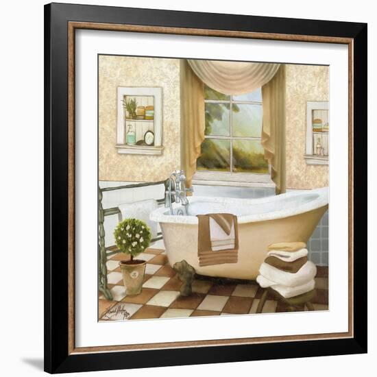 French Bath II-Elizabeth Medley-Framed Art Print