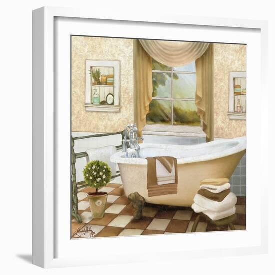 French Bath II-Elizabeth Medley-Framed Art Print