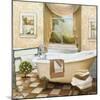 French Bath II-Elizabeth Medley-Mounted Art Print