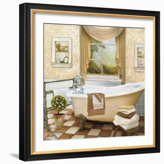 French Bath II-Elizabeth Medley-Framed Art Print