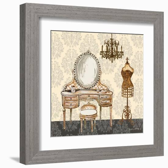 French Bath Motif I-Gregory Gorham-Framed Art Print