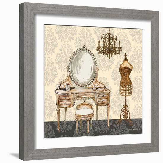 French Bath Motif I-Gregory Gorham-Framed Art Print