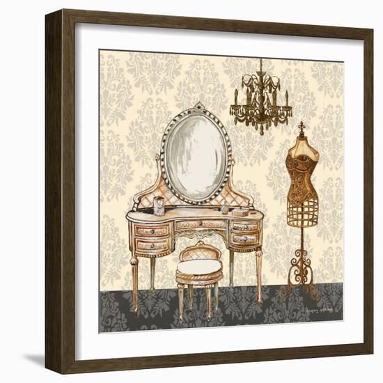 French Bath Motif I-Gregory Gorham-Framed Art Print