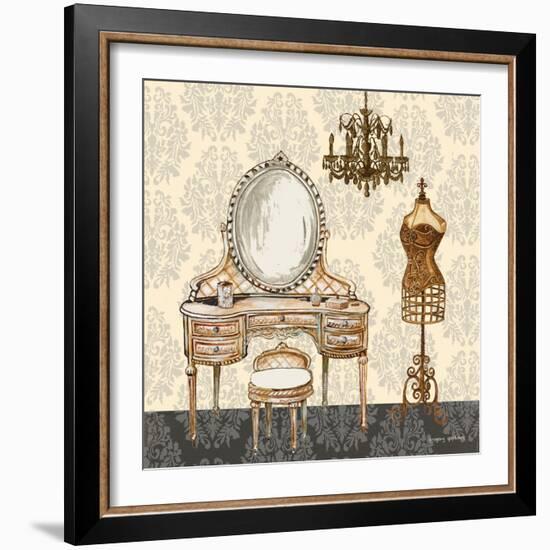 French Bath Motif I-Gregory Gorham-Framed Art Print