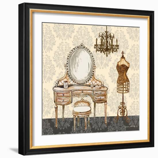 French Bath Motif I-Gregory Gorham-Framed Art Print