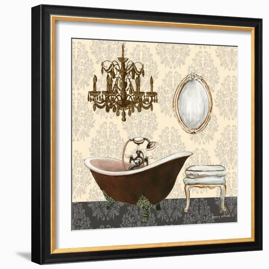 French Bath Motif II-Gregory Gorham-Framed Art Print