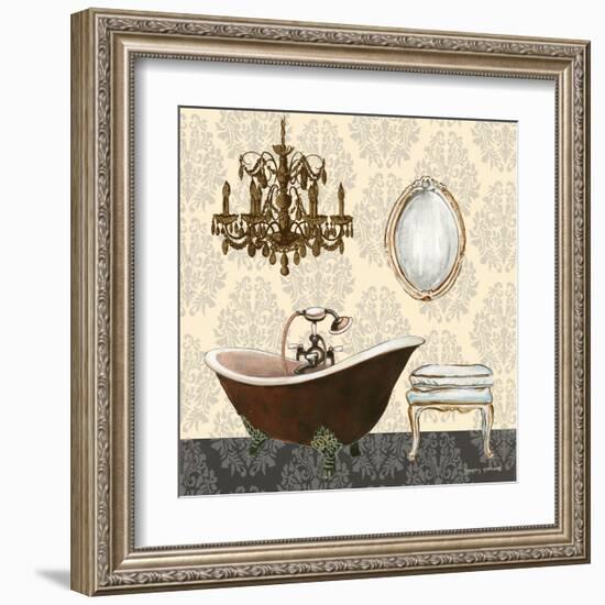 French Bath Motif II-Gregory Gorham-Framed Art Print