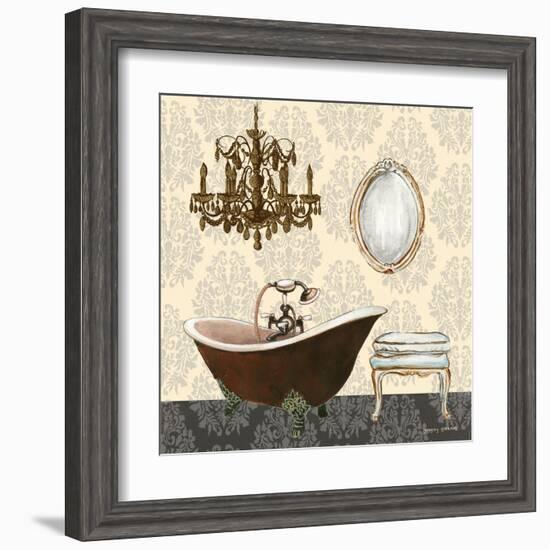 French Bath Motif II-Gregory Gorham-Framed Art Print