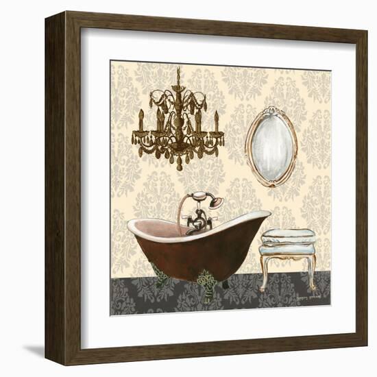 French Bath Motif II-Gregory Gorham-Framed Art Print