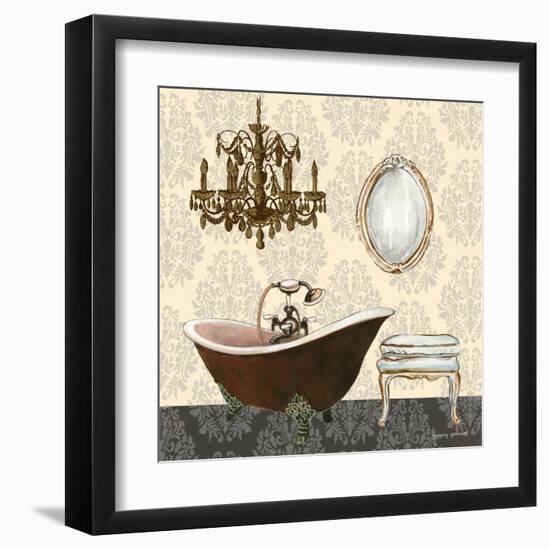 French Bath Motif II-Gregory Gorham-Framed Art Print