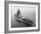 French Battleship the 'Richelieu' Off New York City During World War Ii-Robert Hunt-Framed Photographic Print