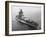 French Battleship the 'Richelieu' Off New York City During World War Ii-Robert Hunt-Framed Photographic Print