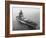 French Battleship the 'Richelieu' Off New York City During World War Ii-Robert Hunt-Framed Photographic Print