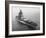 French Battleship the 'Richelieu' Off New York City During World War Ii-Robert Hunt-Framed Photographic Print