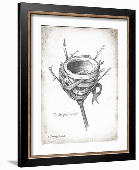 French Bird Nest I-Gwendolyn Babbitt-Framed Art Print