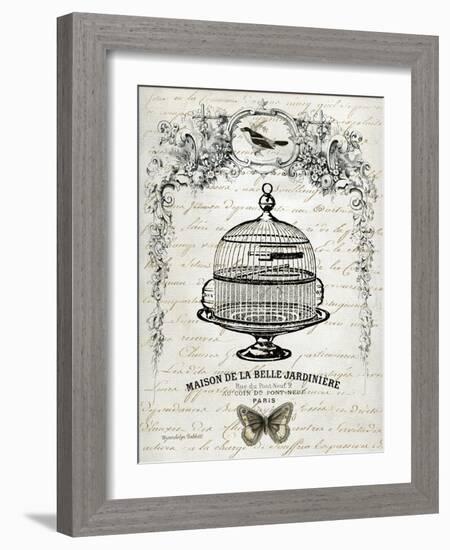 French Birdcage I-Gwendolyn Babbitt-Framed Art Print