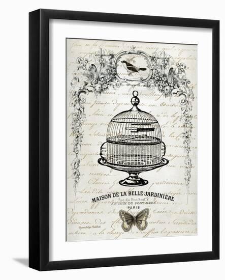 French Birdcage I-Gwendolyn Babbitt-Framed Art Print